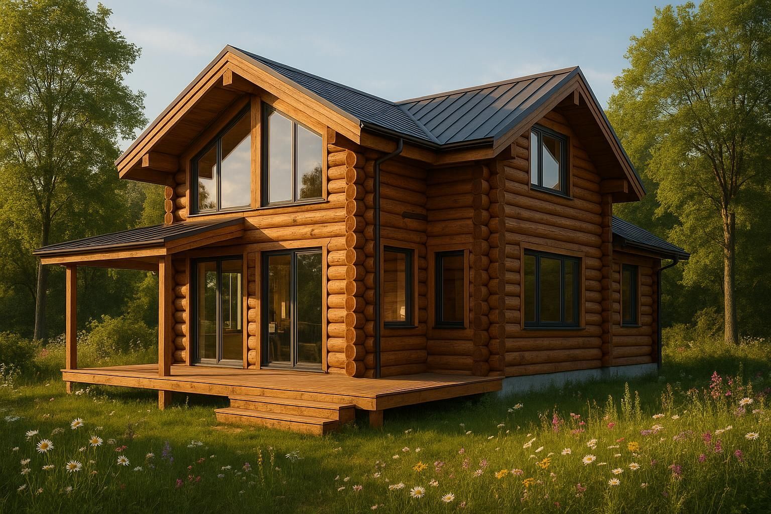 Découvrez notre guide complet pour construire votre maison en madrier bois en 2025. Suivez nos conseils pratiques pour réussir votre projet facilement et profiter d'un habitat chaleureux et durable.