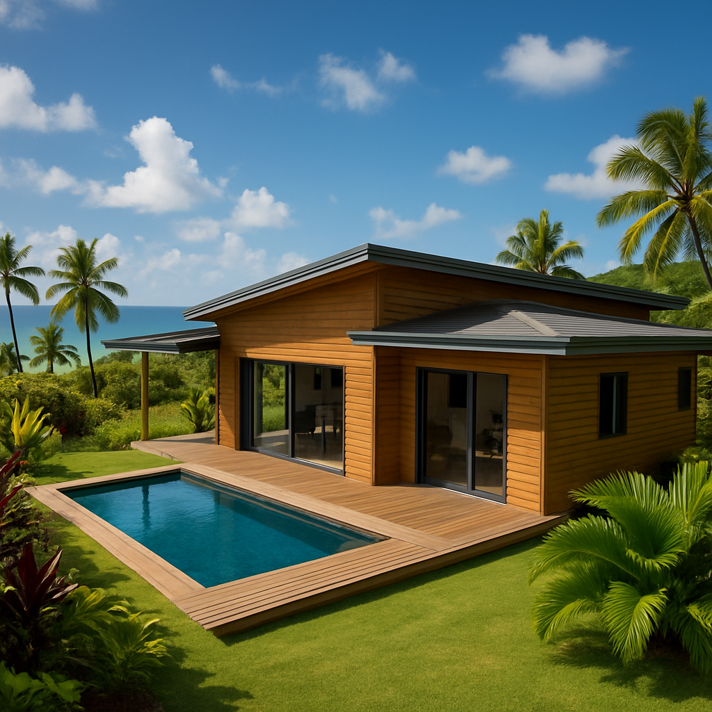 découvrez comment construire une maison en bois en guadeloupe en seulement 60 jours ! explorez les prix, les étapes clés et les conseils pratiques pour réaliser votre projet immobilier dans cette magnifique île. ne manquez pas notre guide complet pour bâtir votre rêve à un coût abordable.