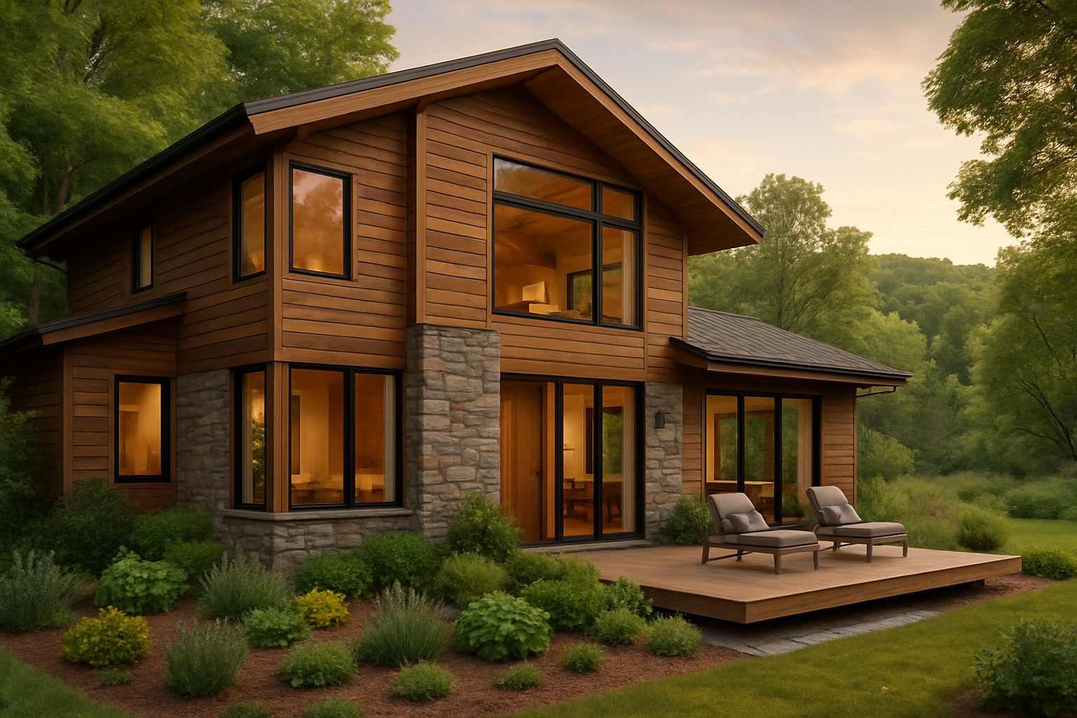 découvrez comment construire une maison en bois et en pierre alliant confort et esthétique en moins de 6 mois, sans tracas. profitez d'un habitat chaleureux et design, idéal pour votre famille.