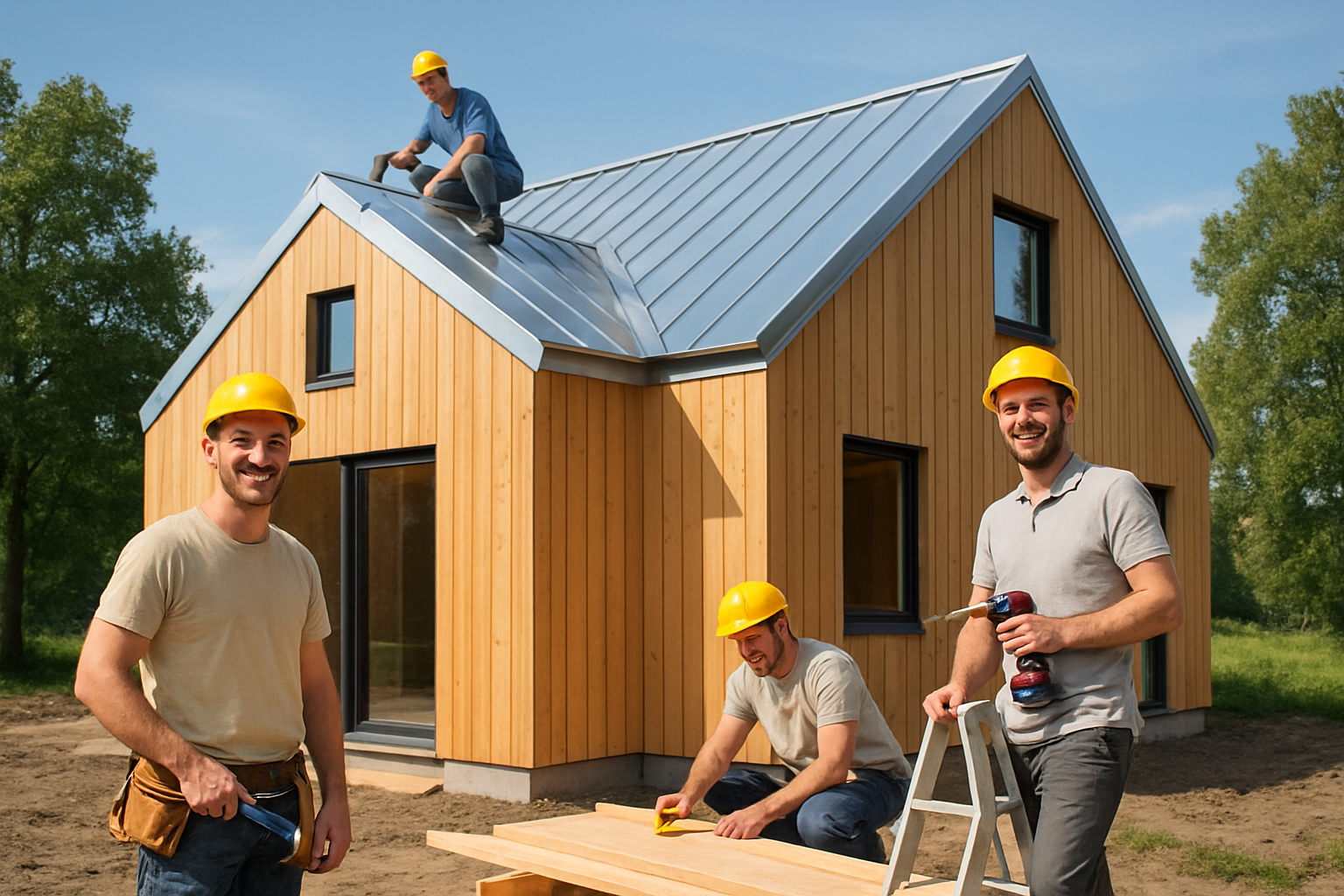 découvrez comment construire une maison en zinc et bois esthétique en seulement 3 mois, sans tracas ni besoin d'expertise préalable. suivez notre guide étape par étape pour réaliser votre projet de construction facilement et rapidement.