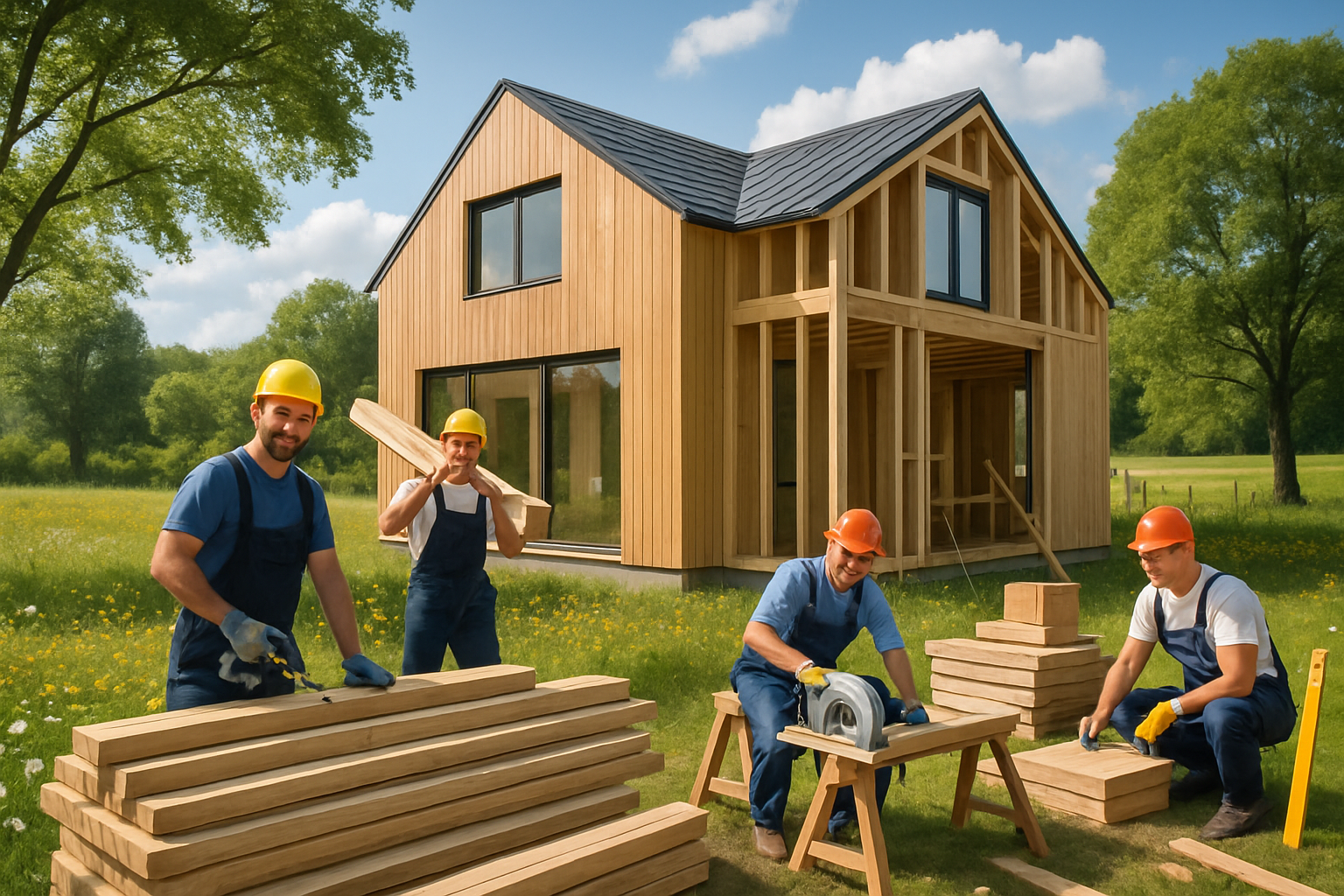 découvrez comment construire votre maison en bois dans les yvelines en seulement 6 mois, sans aucun stress ni complications. profitez d'une expertise sur mesure pour réaliser votre projet immobilier de rêve dans le respect des délais et des normes de qualité.
