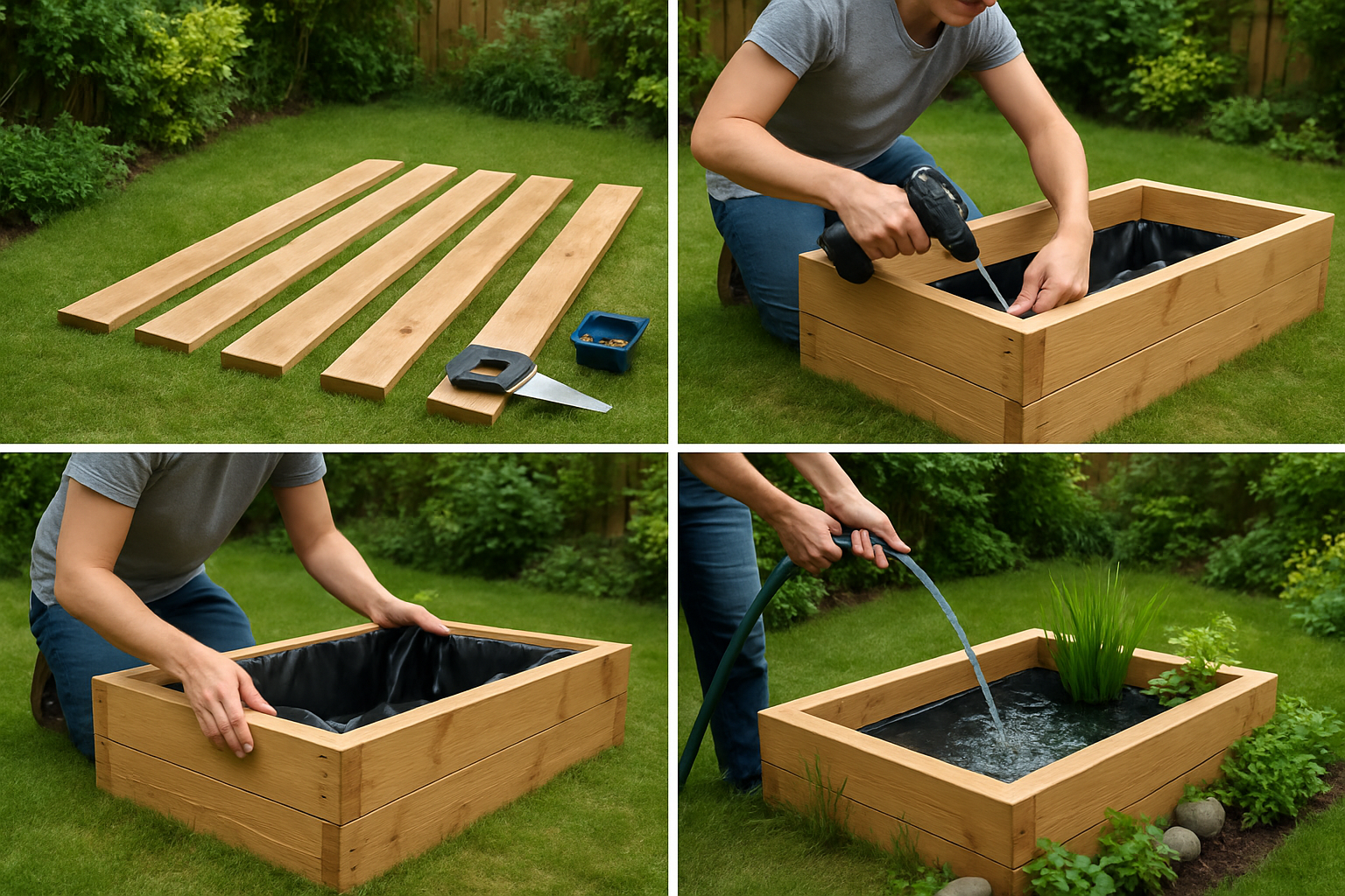 découvrez comment créer votre propre bassin en bois fait maison en seulement 5 étapes simples et sans tracas. transformez votre espace extérieur en un havre de paix avec ce guide pratique qui vous accompagne tout au long du processus.