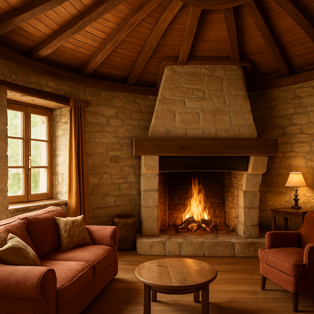 découvrez cette maison ronde en bois à vendre, offrant un cadre de vie paisible et harmonieux pour 2025. idéale pour les amoureux de la nature, elle allie confort moderne et charme authentique.