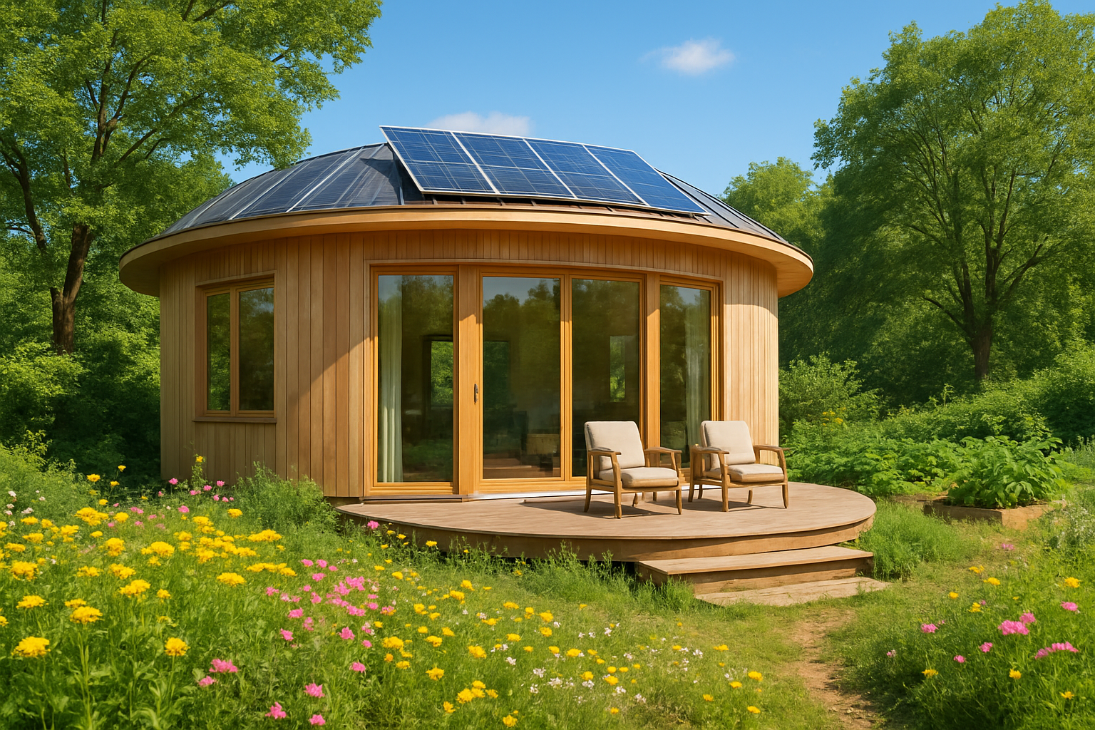 découvrez cette charmante maison ronde en bois à vendre, parfaite pour une vie paisible en 2025. avec son design unique et son environnement serein, elle offre un cadre idéal pour se ressourcer et profiter de la nature. ne manquez pas cette opportunité rare d'acquérir un bien d'exception.