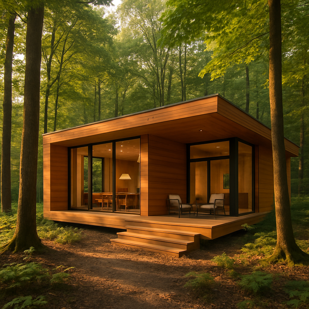 explorez nos maisons en bois habitables, prêtes à vivre en seulement 3 semaines. profitez d'une construction sans tracas et sans effort, alliant confort et respect de l'environnement.