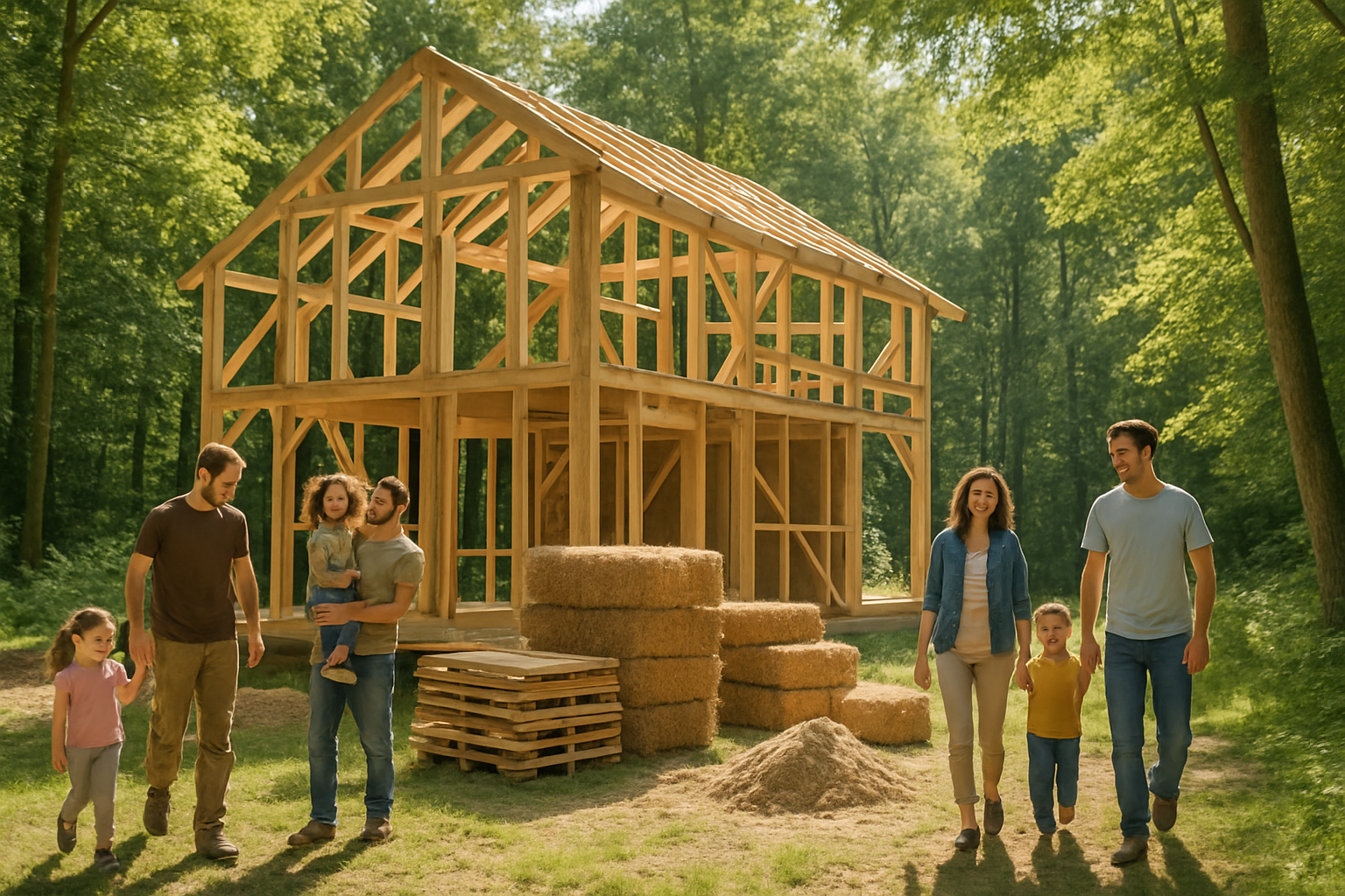 dĂ©couvrez comment construire facilement votre maison Ă ossature bois en seulement 6 mois, sans stress et sans avoir besoin de compĂ©tences particuliĂšres ou dâexpĂ©rience prĂ©alable.