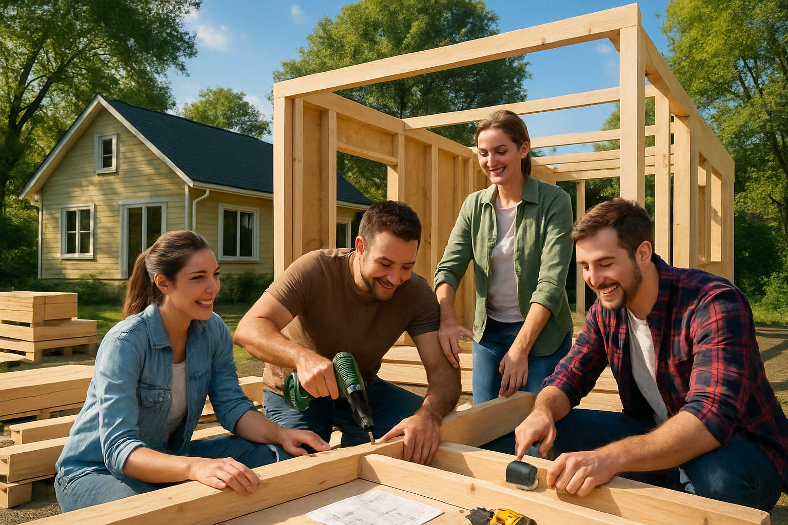 découvrez comment construire facilement une extension en bois en kit en seulement 3 semaines, sans souci ni complication. profitez d'une solution rapide, pratique et esthétique pour agrandir votre maison.