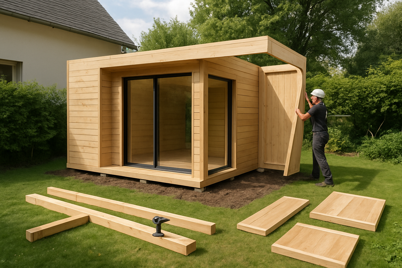 découvrez comment construire facilement une extension en kit bois en seulement 3 semaines, sans expérience ni complications. rapide, pratique et adaptée à tous !