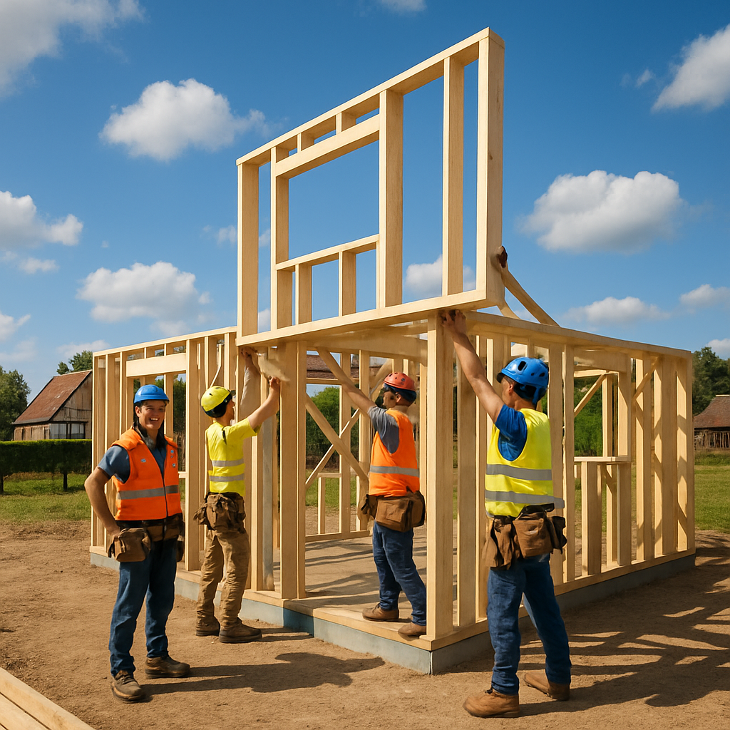 découvrez comment construire facilement une maison à ossature bois en normandie en 2025 : rapidité, simplicité et sérénité au rendez-vous pour votre projet immobilier.