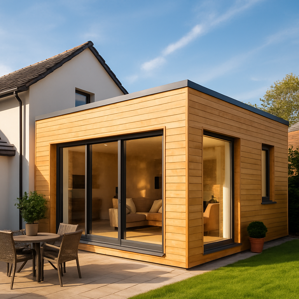 apprenez à construire facilement une extension en bois en kit, rapide à installer, sans expérience requise ni complications, pour agrandir votre espace de vie en quelques semaines seulement.