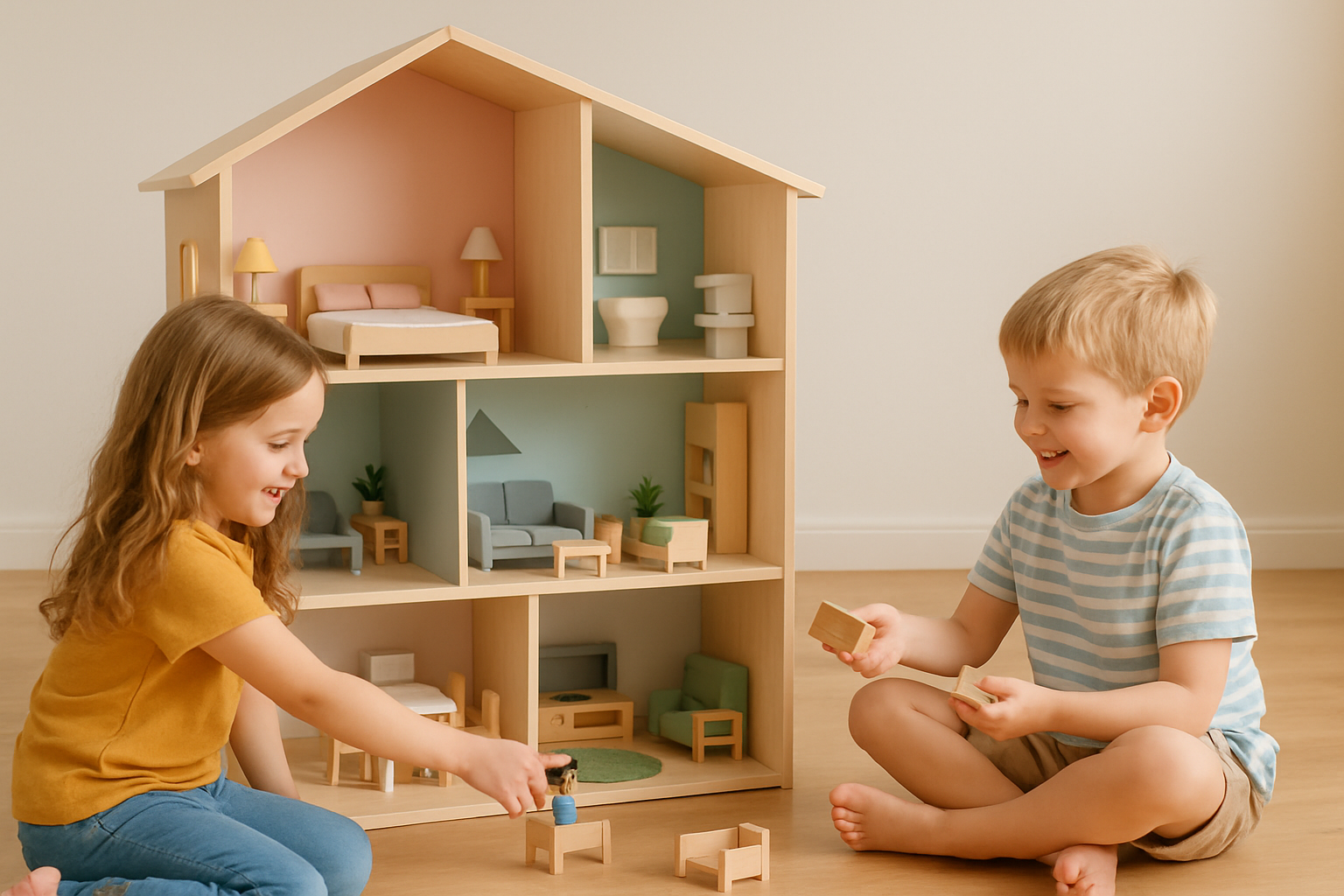 offrez des heures de jeu créatif à vos enfants avec une grande maison de poupée en bois. découvrez ses avantages et pourquoi elle séduit autant en 2025 !
