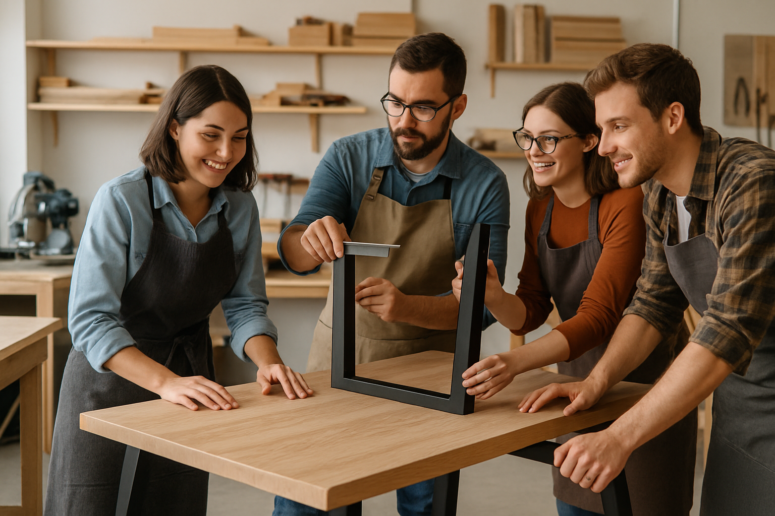 découvrez comment fabriquer votre propre table en bois sur mesure en seulement 2 jours, sans aucune compétence particulière requise. suivez notre guide facile étape par étape et transformez votre espace avec une pièce unique et personnalisée.
