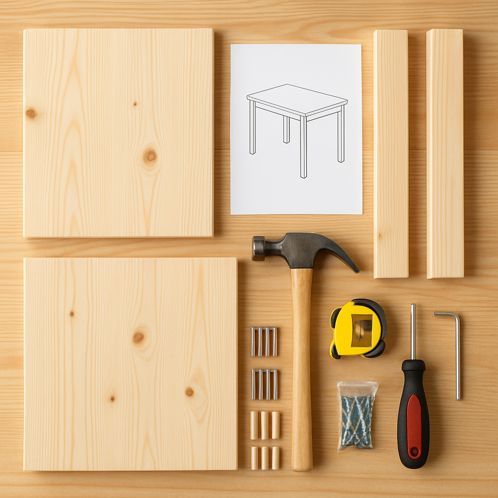 transformez votre espace avec une table en bois sur mesure, fabriquée en seulement 2 jours et sans nécessiter de compétences particulières. suivez nos instructions simples et réalisez un meuble unique qui reflète votre style.