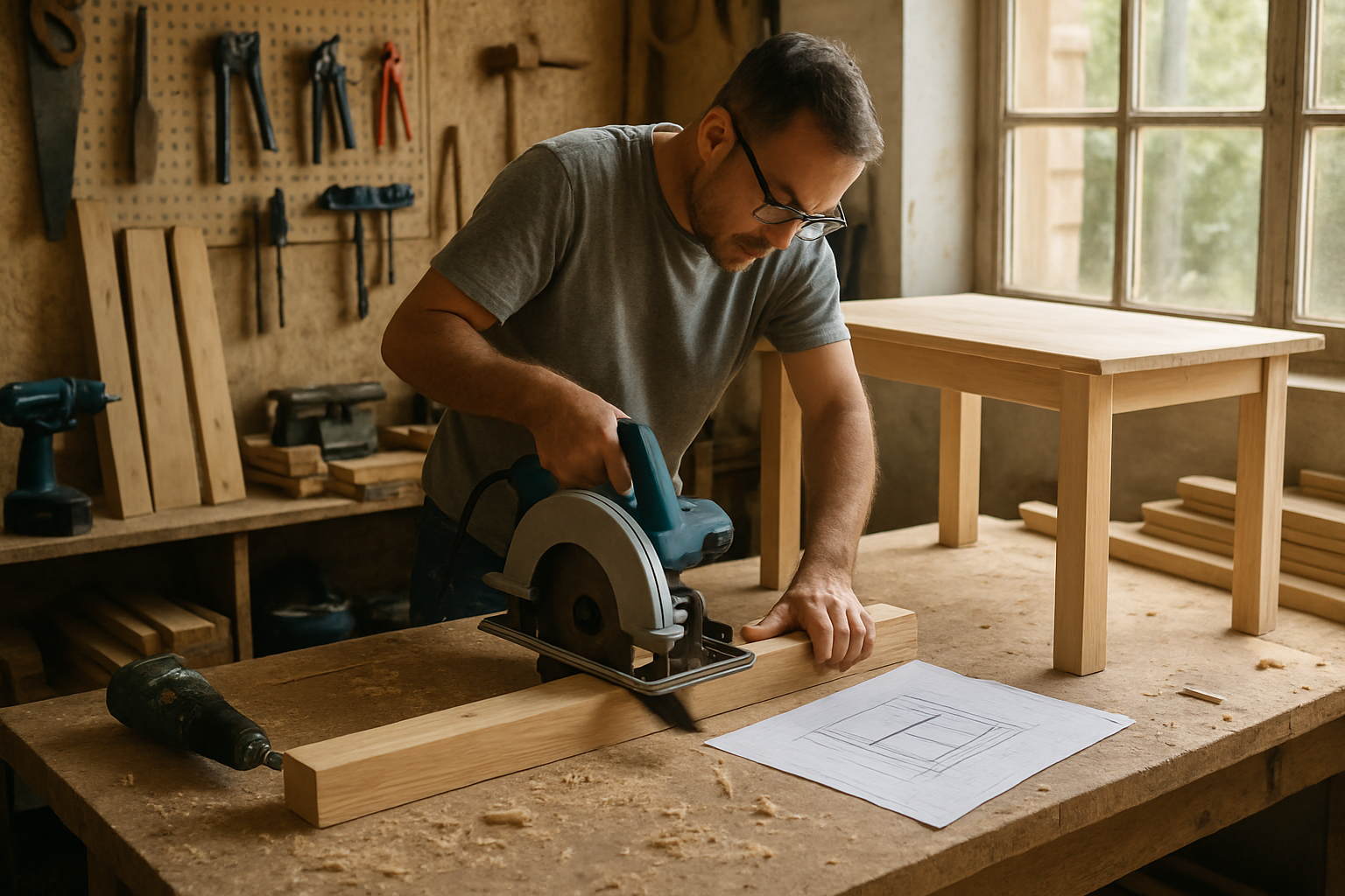 découvrez comment fabriquer votre propre table en bois sur mesure en seulement 2 jours, sans nécessiter de compétences particulières. suivez notre guide simple et accessible pour donner vie à vos idées et créer un meuble unique qui s'intègre parfaitement à votre intérieur.
