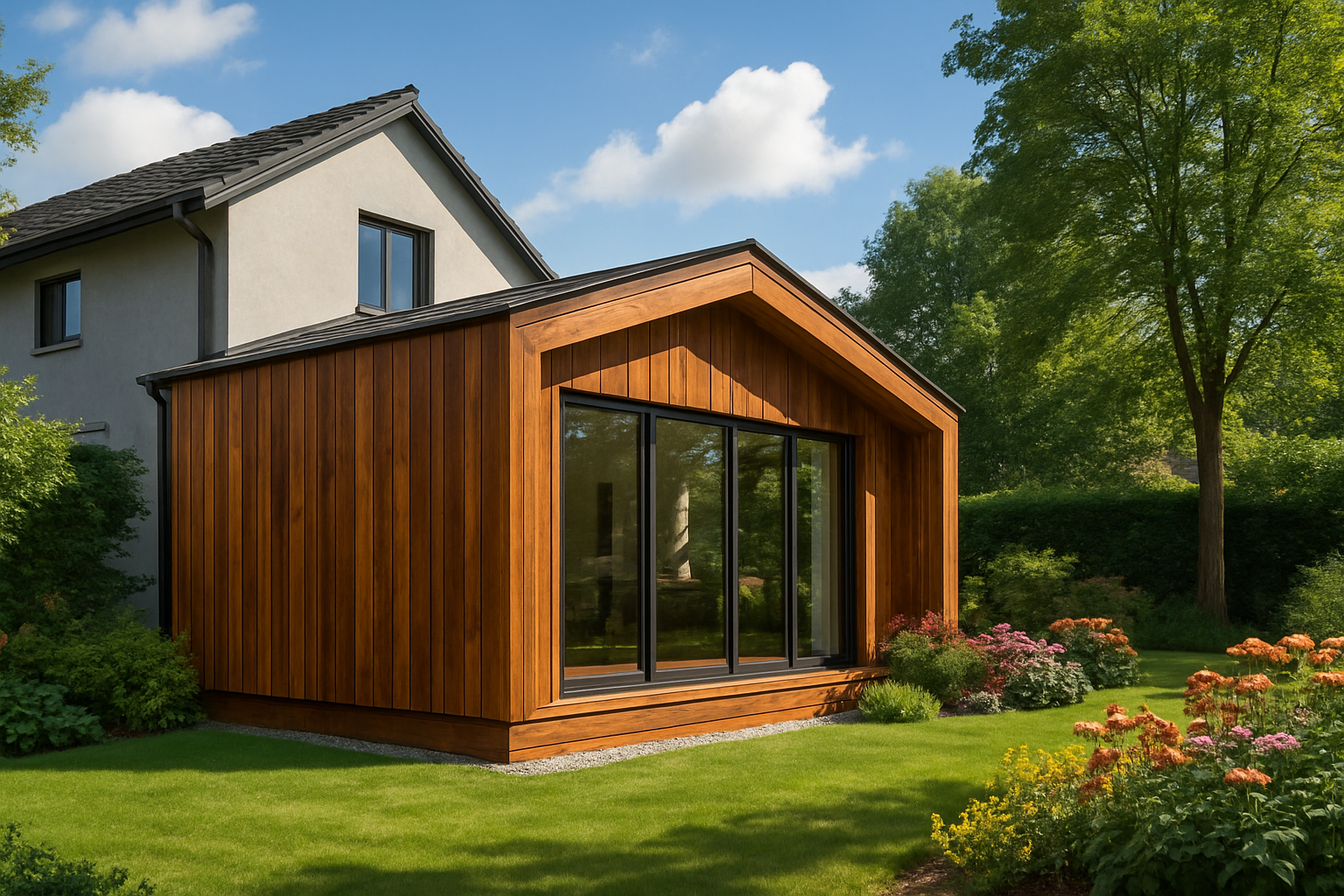 découvrez le coût moyen d'une extension en bois pour votre maison en 2025, les facteurs qui influencent le prix et nos conseils pour bien budgétiser votre projet d'agrandissement.