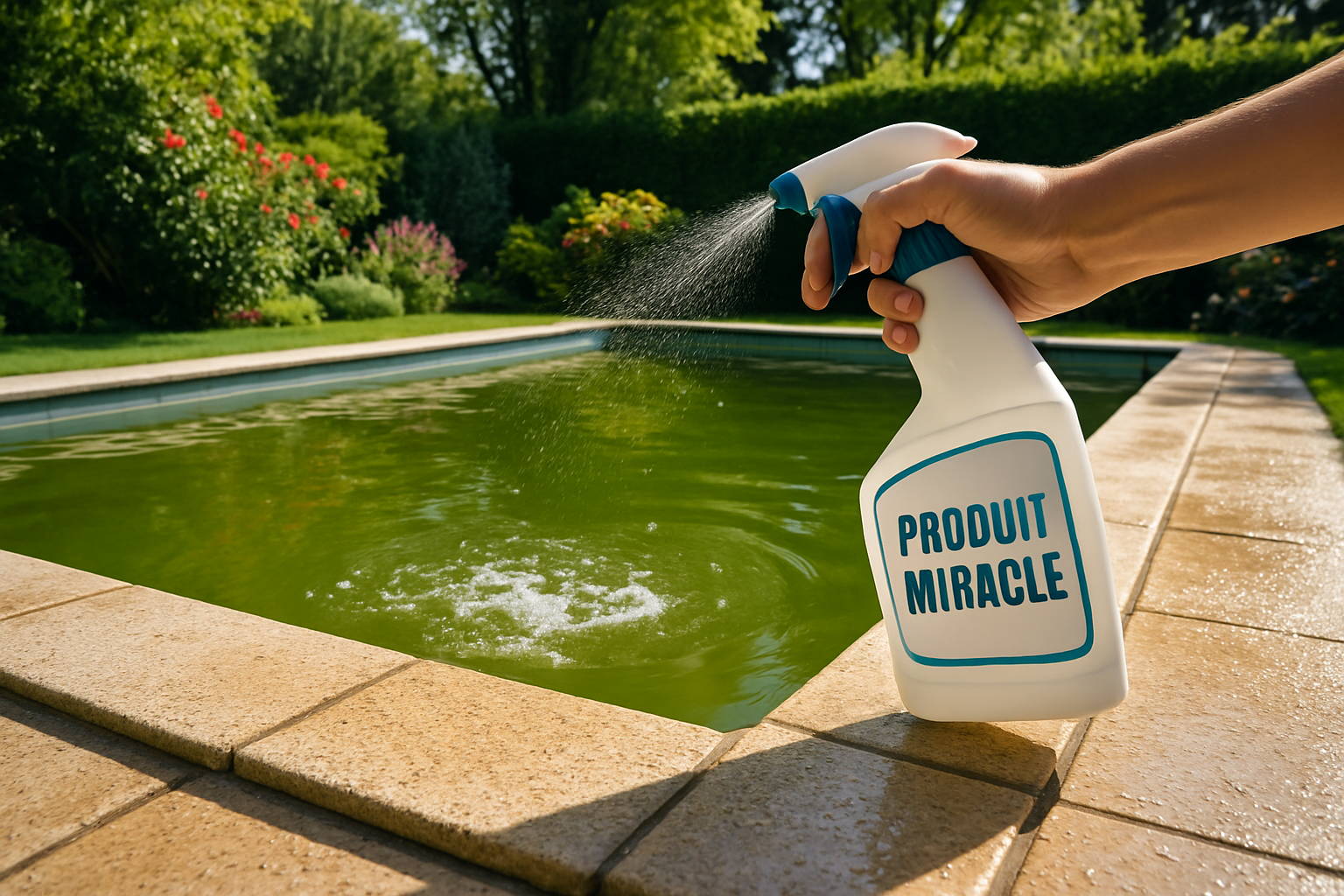 découvrez comment éliminer efficacement l’eau verte de votre piscine en utilisant un produit miracle. astuces, conseils d’utilisation et résultats rapides pour retrouver une eau claire et limpide !