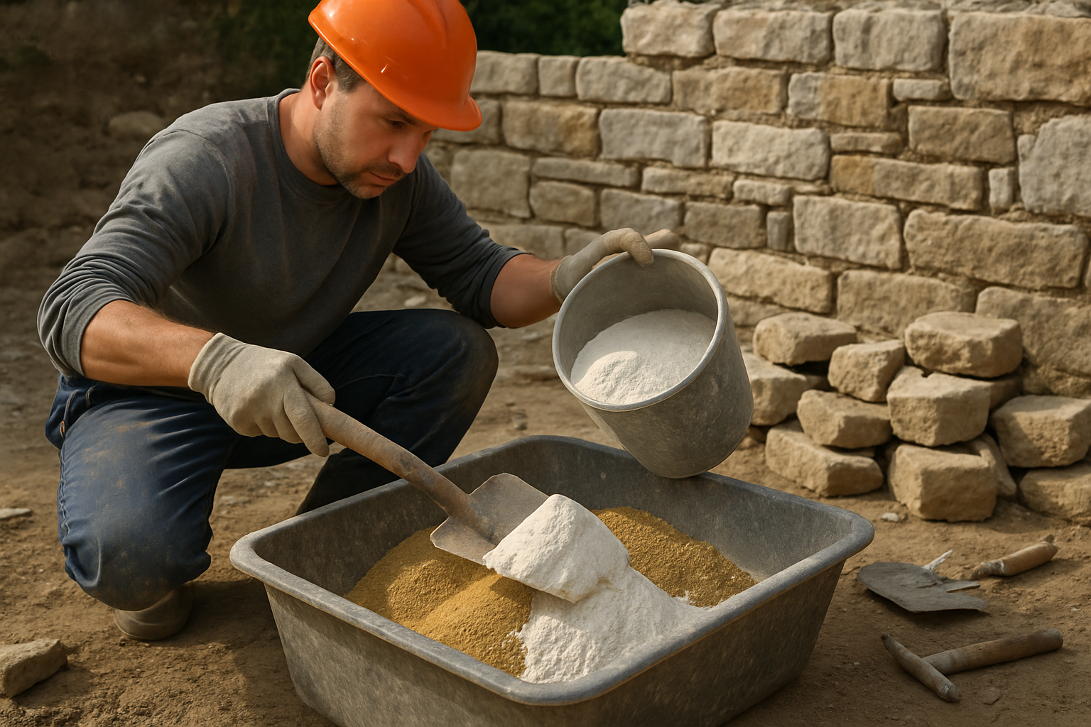 découvrez comment réussir le dosage chaux-sable pour préparer un mortier adapté aux murs en pierre. suivez nos conseils pratiques pour garantir solidité et durabilité à votre maçonnerie.