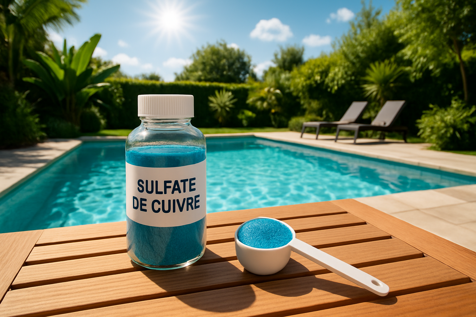 découvrez comment doser efficacement le sulfate de cuivre dans votre piscine en 2025. suivez notre guide pratique pour un traitement sûr, précis et durable contre les algues et profitez d’une eau claire tout l’été.