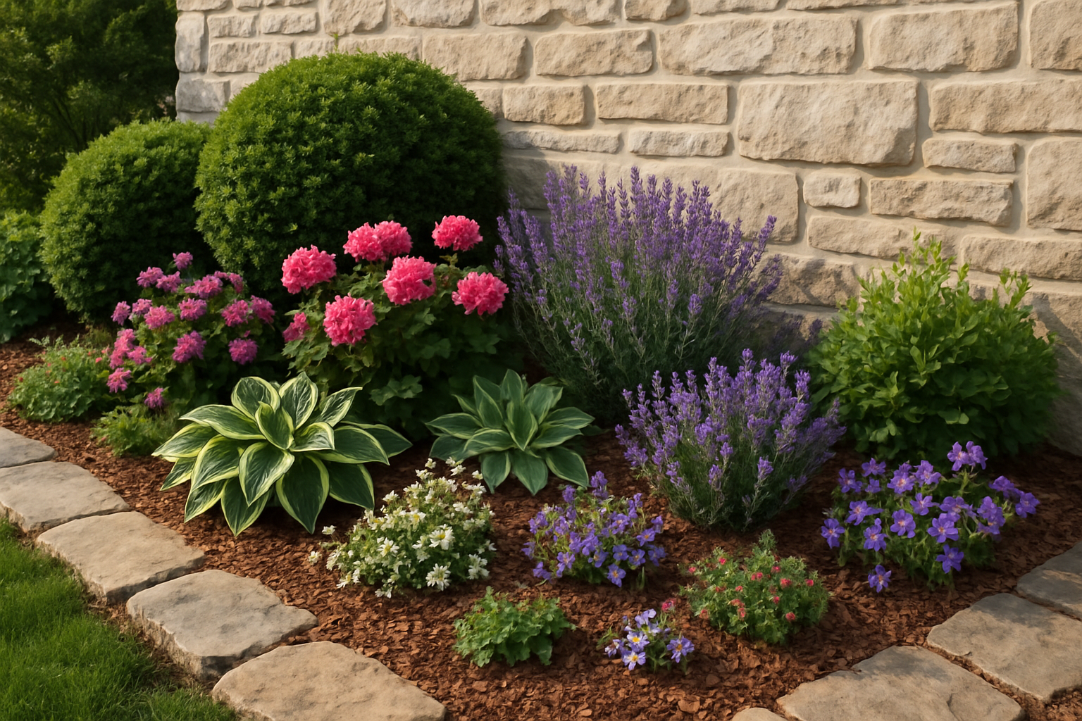 découvrez nos conseils pratiques pour créer un massif contre un mur et réussir l'aménagement de votre jardin avec harmonie et style.