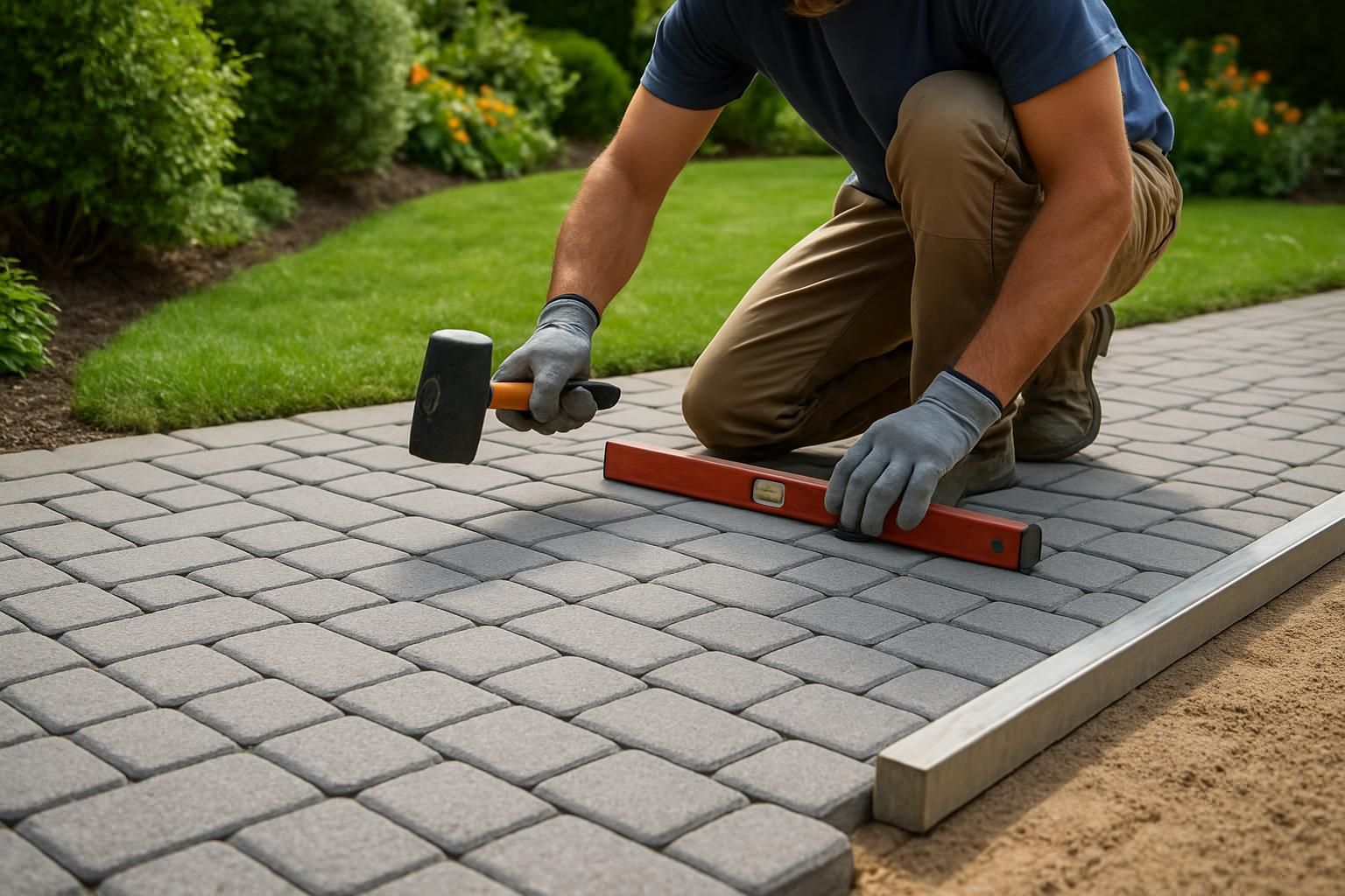 découvrez tout ce qu'il faut savoir sur le pavé autobloquant : ses avantages, ses caractéristiques et les étapes clés pour une pose réussie.