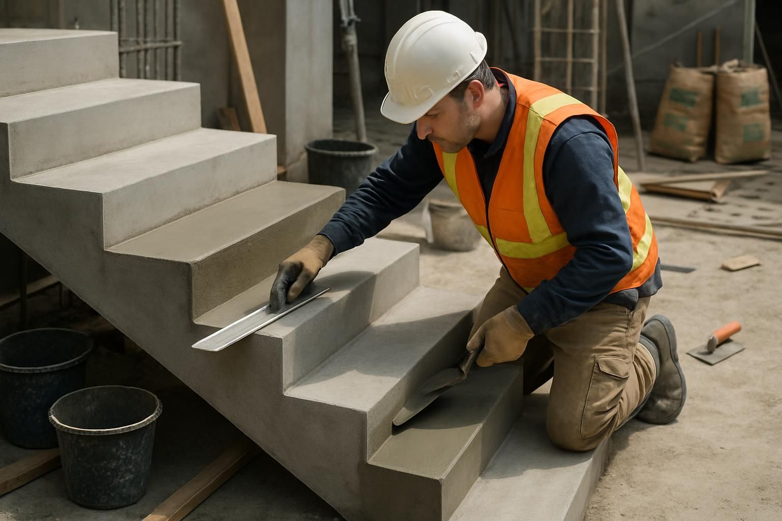 découvrez notre guide complet pour réussir la construction et l'entretien de votre escalier en béton, avec des conseils pratiques et des astuces professionnelles.