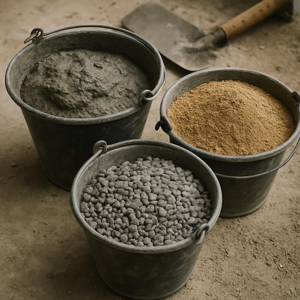 apprenez à calculer facilement les quantités nécessaires pour obtenir un béton parfait, en maîtrisant les proportions de ciment, sable, gravier et eau.