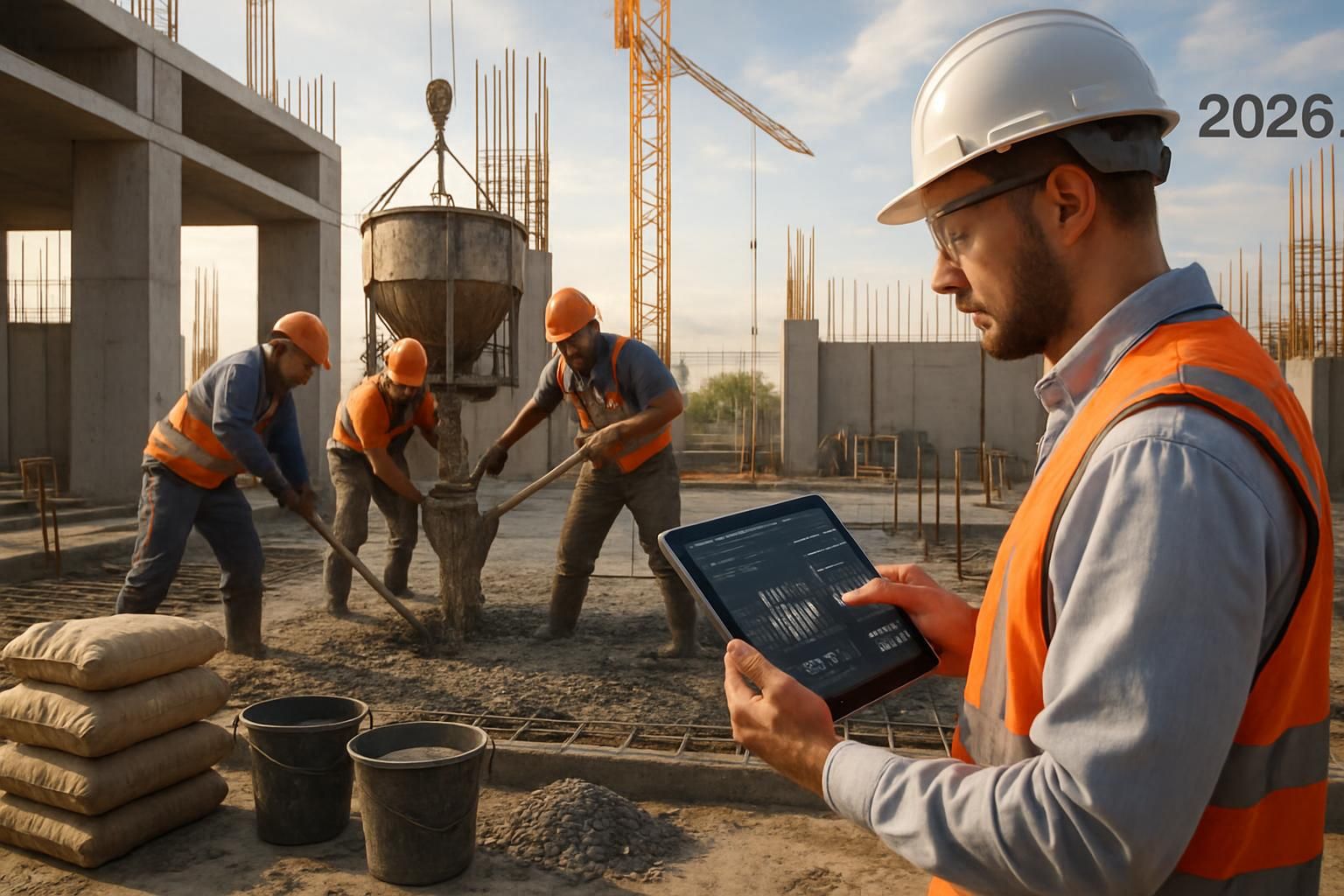 découvrez le prix du m3 de béton en 2026 et apprenez comment le calculer facilement pour optimiser vos projets de construction.