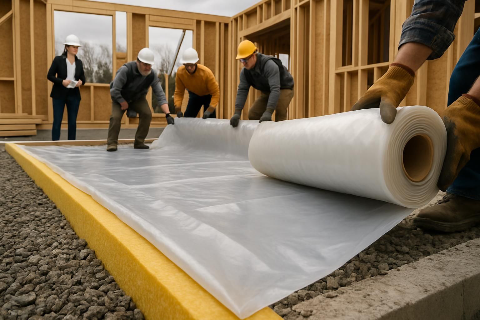 découvrez l'importance du polyane sous dalle et apprenez comment l'utiliser efficacement pour garantir une construction durable et protéger vos fondations.
