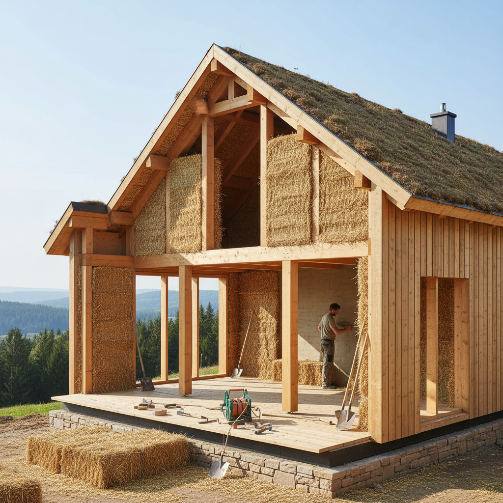 Isolation maison bois en paille : prix et techniques 2026
