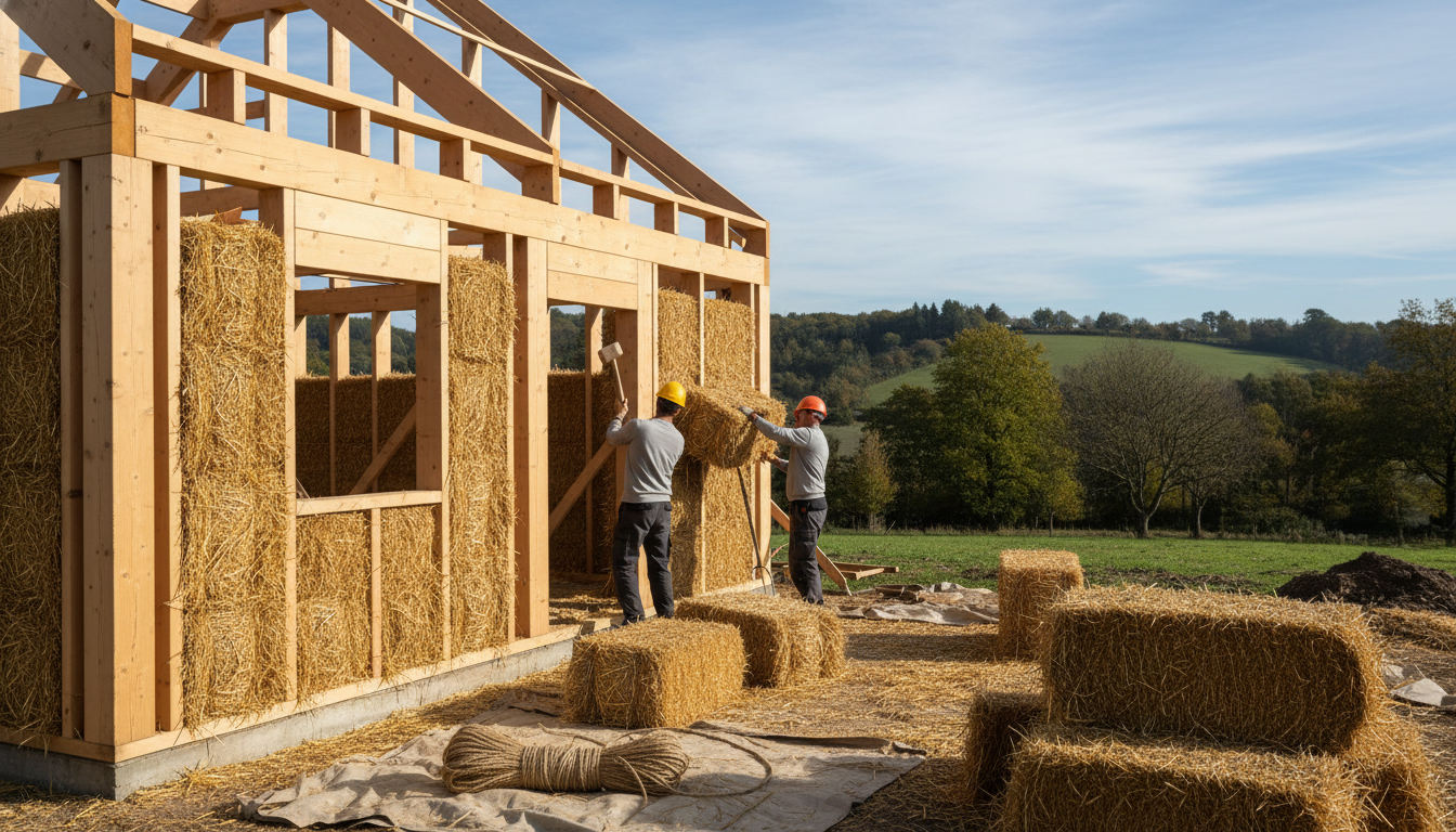isolation paille maison bois avis inconvenients