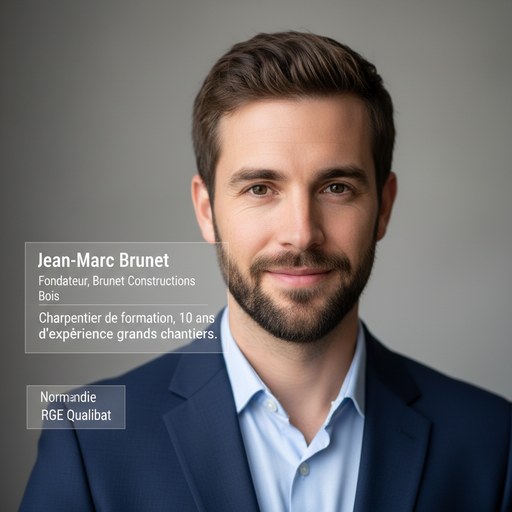 Jean-Marc Brunet - Constructeur maison bois 22 ans