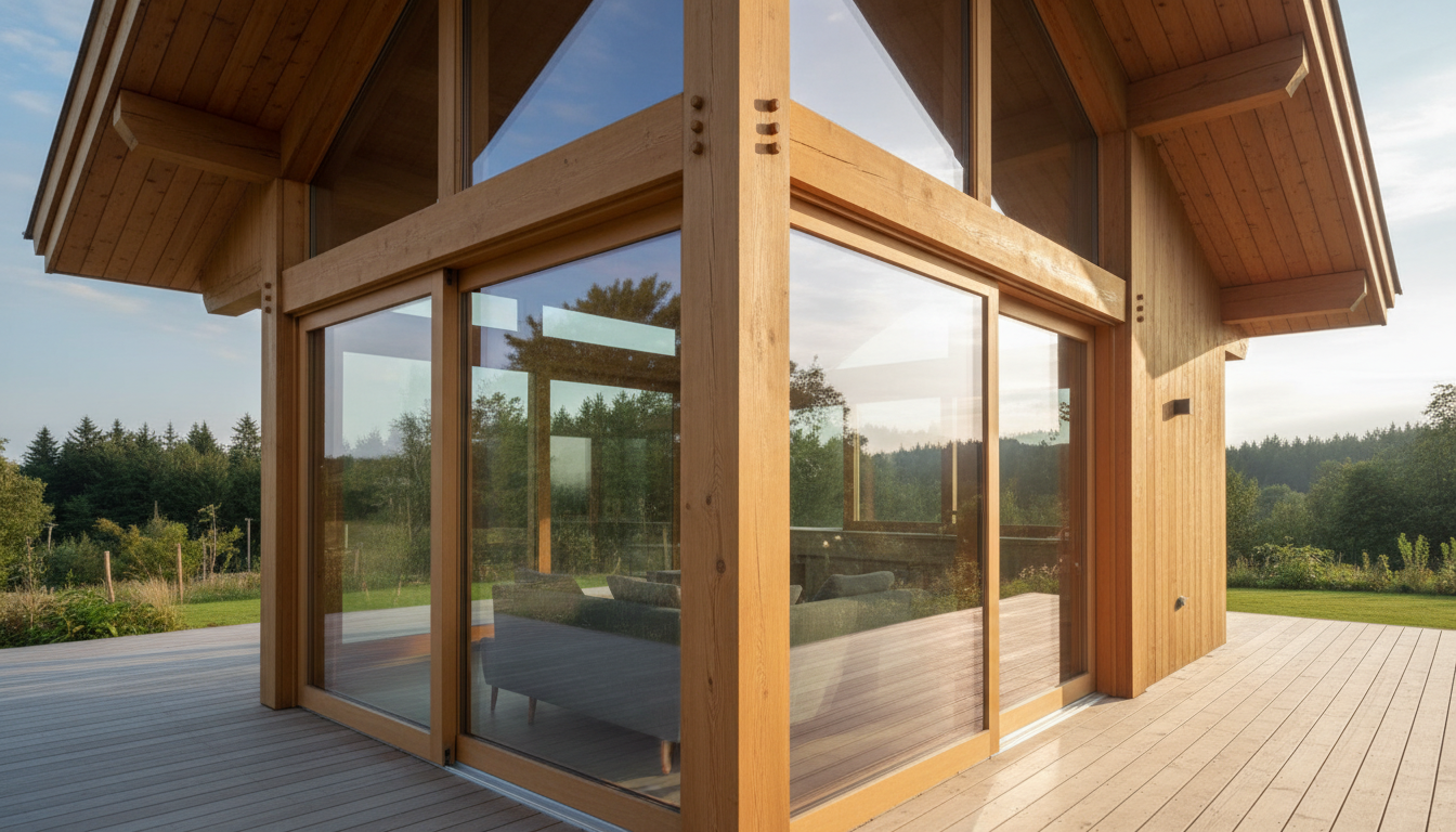 menuiserie exterieure maison bois triple vitrage