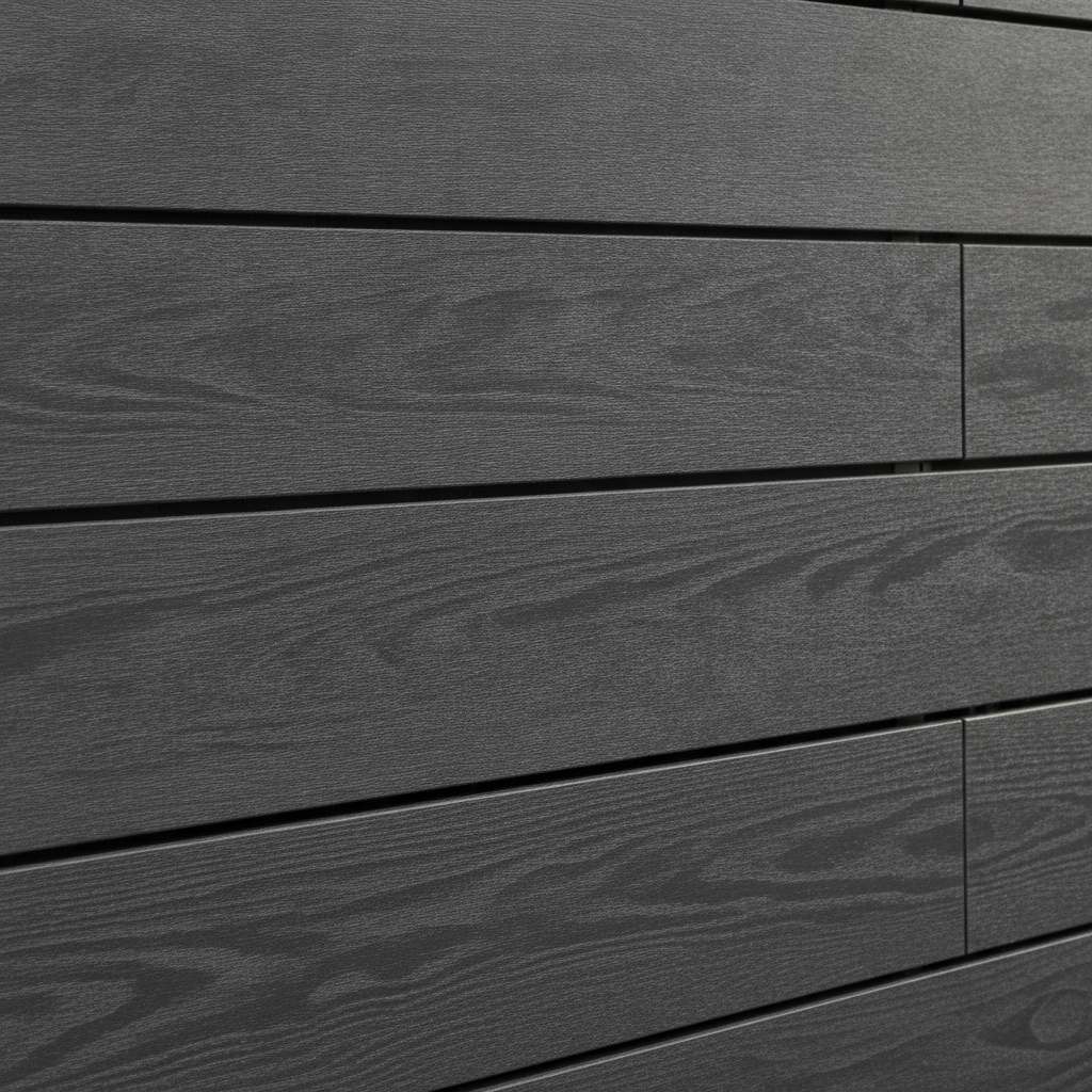 lames de bardage composite gris anthracite