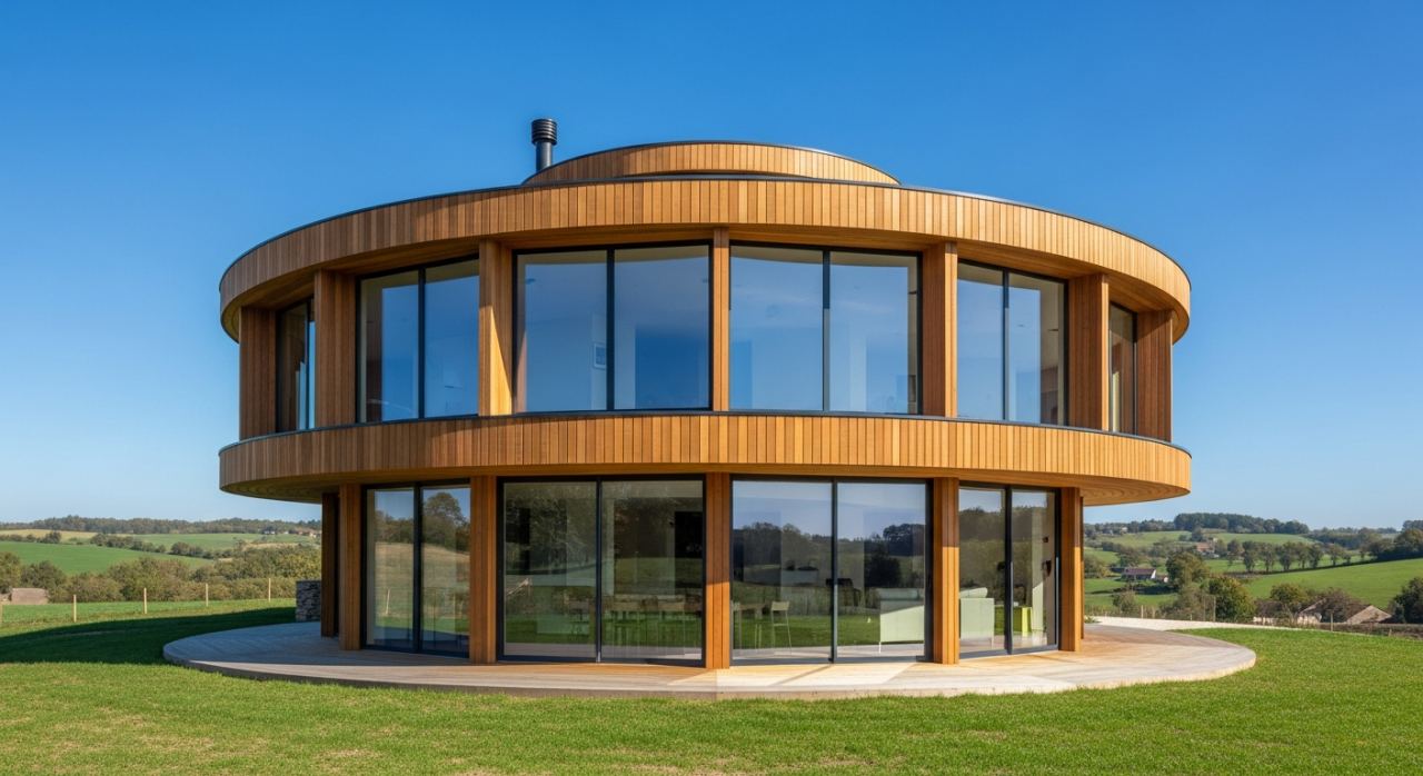 maison ronde en bois à vendre 2026